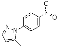 CAS 登录号：13788-99-3, 5-甲基-1-(4-硝基苯基)吡唑