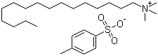 CAS # 138-32-9, Cetrimonium tosylate, Hexadecyltrimethylammonium p-toluenesulfonate