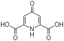 CAS # 138-60-3, Chelidamic acid, 4-Oxo-1,4-dihydro-2,6-pyridinedicarboxylic acid, 4-Hydroxy-pyridine-2,6-dicarboxylic acid
