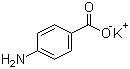 structure of CAS# 138-84-1, 对氨基苯甲酸钾