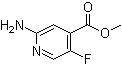 CAS # 1380331-29-2, 2-Amino-5-fluoro-4-pyridinecarboxylic acid methyl ester