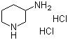 3-Aminopiperidine dihydrochloride molecular structure (CAS 138060-07-8)