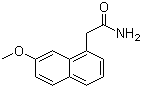 structure of CAS# 138113-07-2, 7-Methoxy-1-naphthaleneacetamide