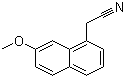 CAS # 138113-08-3, 7-Methoxy-1-naphthylacetonitrile