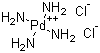 structure of CAS# 13815-17-3, Tetraamminepalladium(II) dichloride