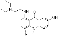 CAS # 138154-39-9, 5-((2-(Diethylamino)ethyl)amino)-8-hydroxy-6H-imidazo[4,5,1-de]acridin-6-one, C 1311