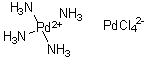 structure of CAS# 13820-44-5, 四氨合钯四氯钯酸盐(II)