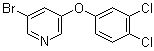 CAS # 1383132-26-0, 3-Bromo-5-(3,4-dichlorophenoxy)pyridine