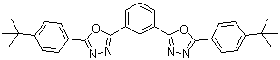 CAS # 138372-67-5, 2,2'-(1,3-Phenylene)bis[5-(4-tert-butylphenyl)-1,3,4-oxadiazole]