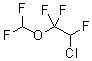 structure of CAS# 13838-16-9, Enflurane