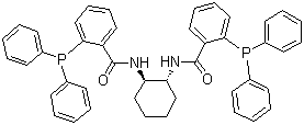 structure of CAS# 138517-61-0, (1R,2R)-(+)-N,N'-Bis(2-diphenylphosphinobenzoyl)-1,2-diaminocyclohexane