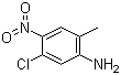 structure of CAS# 13852-51-2, 2-甲基-4-硝基-5-氯苯胺
