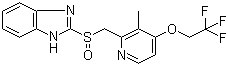 structure of CAS# 138530-94-6, (R)-Lansoprazole