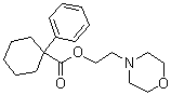 CAS # 138847-85-5, 1-Phenylcyclohexanecarboxylic acid 2-(4-morpholinyl)ethyl ester, PRE 084