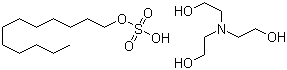 CAS # 139-96-8, Triethanolamine lauryl sulfate, Triethanolamine dodecyl sulfate, Triethanolamine monododecyl sulfate, Triethanolammonium dodecyl sulfate, Triethanolammonium lauryl sulfate