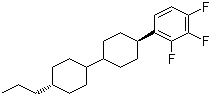 CAS # 139056-62-5, 1,2,3-Trifluoro-4-[(trans,trans)-4'-propyl[1,1'-bicyclohexyl]-4-yl]benzene