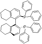 structure of CAS# 139139-86-9, (R)-(+)-2,2'-双(二苯磷基)-5,5',6,6',7,7',8,8'-八氢-1,1'-联萘