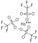 structure of CAS# 139177-63-2, 三(三氟甲磺酸)钬