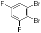 structure of CAS# 139215-43-3, 1,2-二溴-3,5-二氟苯
