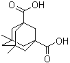 structure of CAS# 13928-68-2, 5,7-Dimethyladamantane-1,3-dicarboxylic acid