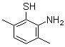 2-Amino-3,6-dimethylbenzenethiol molecular structure (CAS 139331-75-2)