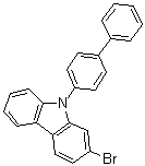 structure of CAS# 1393835-87-4, 9-[1,1'-Biphenyl]-4-yl-2-bromo-9H-carbazole
