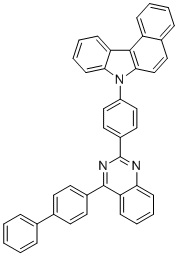 CAS # 1394834-88-8, 7-[4-(4-[1,1'-Biphenyl]-4-YL-2-quinazolinyl)phenyl]-7H-benzo[C]carbazole