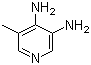 CAS # 13958-86-6, 5-Methyl-3,4-pyridinediamine, 3,4-Diamino-5-methylpyridine
