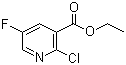 structure of CAS# 139911-30-1, Ethyl 2-chloro-5-fluoronicotinate