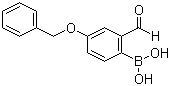 structure of CAS# 139962-97-3, 4-Benzyloxy-2-formylphenylboronic acid