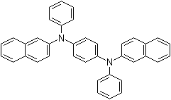structure of CAS# 139994-47-1, N,N'-Di-2-naphthalenyl-N,N'-diphenyl-1,4-benzenediamine