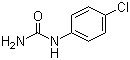 CAS # 140-38-5, 4-Chlorophenylurea, N-(4-Chlorophenyl)urea