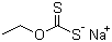 CAS # 140-90-9, Sodium ethylxanthogenate, Sodium O-ethyl dithiocarbonate, Carbonodithioic acid O-ethyl ester sodium salt