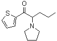 CAS 登录号：1400742-66-6, 2-(1-吡咯烷基)-1-(2-噻吩基)-1-戊酮