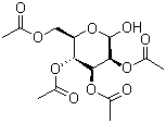 structure of CAS# 140147-37-1, 2,3,4,6-Tetra-O-acetyl-D-mannopyranose