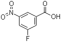 3-Fluoro-5-nitrobenzoic acid molecular structure (CAS 14027-75-9)