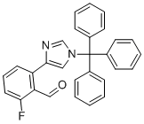 CAS # 1402838-09-8, 2-Fluoro-6-(1-trityl-1H-imidazol-4-yl)benzaldehyde