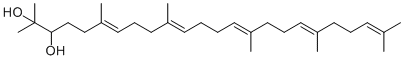 Squalene-2,3-diol molecular structure (CAS 14031-37-9)