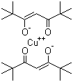 Bis(dipivaloylmethanato)copper molecular structure (CAS 14040-05-2)