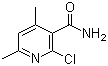 structure of CAS# 140413-44-1, 2-氯-4,6-二甲基烟酰胺