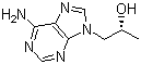 structure of CAS# 14047-28-0, (R)-(+)-9-(2-羟丙基)腺嘌呤