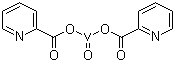 CAS # 14049-90-2, Bis(2-pyridinecarboxylato)oxovanadium(IV), Oxobis(2-pyridinecarboxylato-N1,O2)vanadium, Bis(picolinato)oxovanadium, Oxobis(picolinato)vanadium