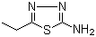 structure of CAS# 14068-53-2, 2-Amino-5-ethyl-1,3,4-thiadiazole