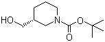 CAS # 140695-84-7, (S)-1-Boc-3-(hydroxymethyl)piperidine, (S)-tert-Butyl 3-(hydroxymethyl)piperidine-1-carboxylate, (S)-3-Hydroxymethyl-piperidine-1-carboxylic acid tert-butyl ester