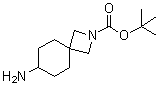 structure of CAS# 1408075-19-3, 7-氨基-2-氮杂螺[3.5]壬烷-2-羧酸叔丁酯