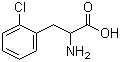 structure of CAS# 14091-11-3, 2-Chlorophenylalanine