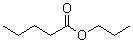 CAS # 141-06-0, Pentanoic acid propyl ester, NSC 57638, Propyl pentanoate, Propyl valerate, n-Propyl n-valerate