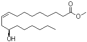 cis-Ricinoleic acid methyl ester molecular structure (CAS 141-24-2)