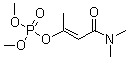 CAS # 141-66-2, Dicrotophos, Dimethyl 1-dimethylcarbamoyl-1-propen-2-yl phosphate, Dimethyl 2-dimethylcarbamoyl-1-methylvinyl phosphate, ENT 24,482, Ektafos, Karbicron, Oleobidrin, SD 3562, trans-Bidrin