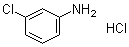 structure of CAS# 141-85-5, 3-Chlorobenzenamine hydrochloride